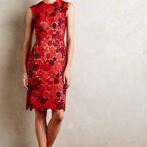 HD Paris Red Lace Flower